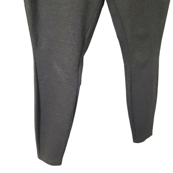 J. Jill Ponte Zip Pocket Leggings Grey Sz Medium - Picture 3 of 13